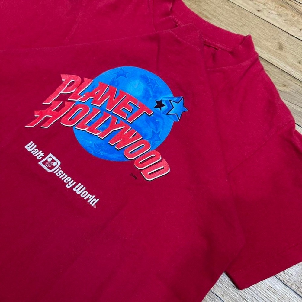 Vintage 90s Planet Hollywood Disney Tee‎ - Picture 2 of 4